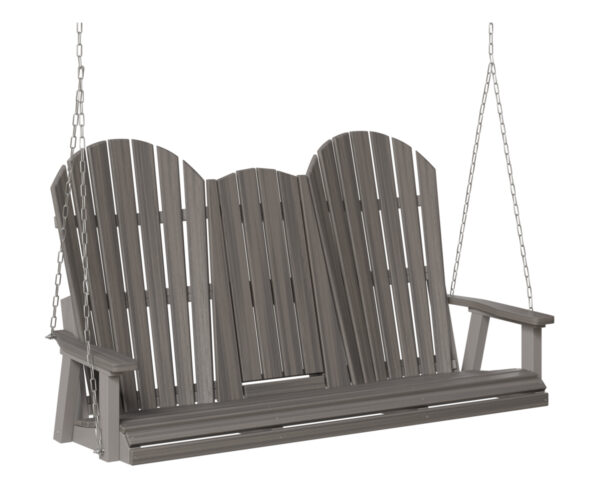 5' Comfo Back Three Seat Glider with Console