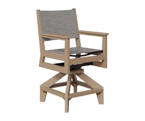 Mayhew Sling Swivel Counter Chair