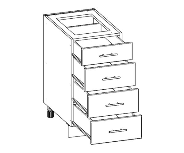 4 Drawer Stack