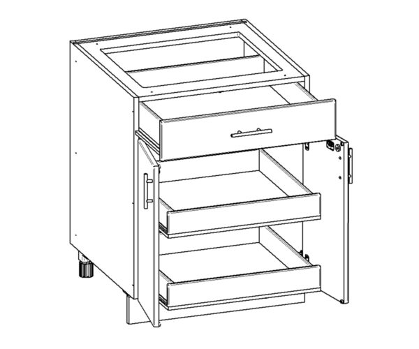 2 Pullout Drawers
